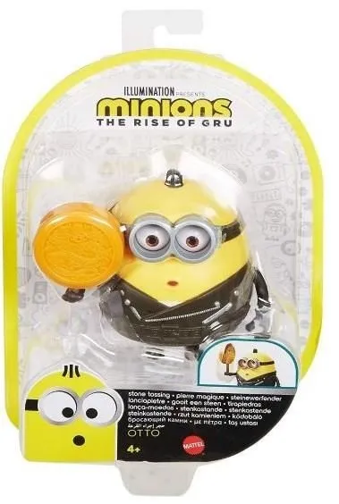 MINIONS THE RISE OF GRU ACTION FIGURE - STONE TOSSING OTTO 7CM